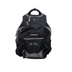 OGIO backpack Metro Street Tech Specs computer black laptop bag embroidered